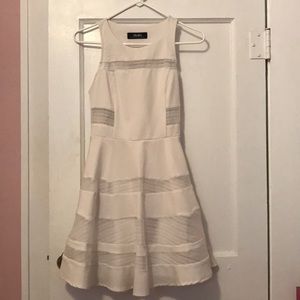 Lulus White a-line dress